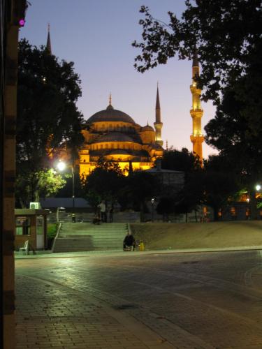 Outside the Aya Sofia